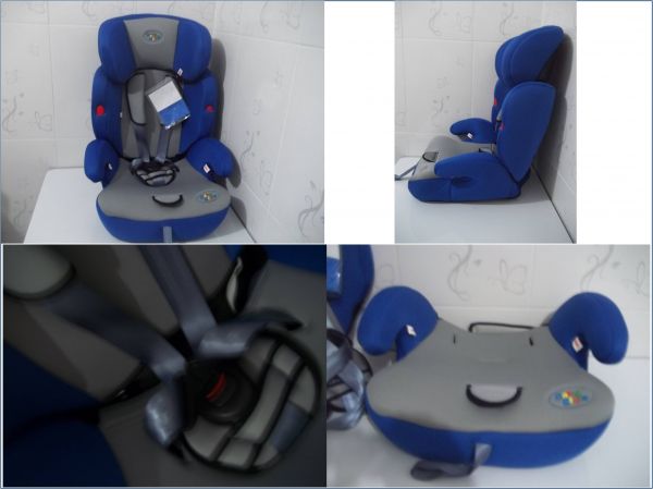 Cadeira para Automóvel - Azul e Cinza - 9 a 36kg - Baby Styl