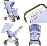 Carrinho Berço - Lilás- Baby Style