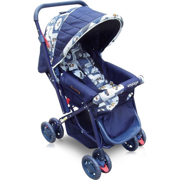 Em breve - Carrinho de Passeio Funny - Azul - Voyage