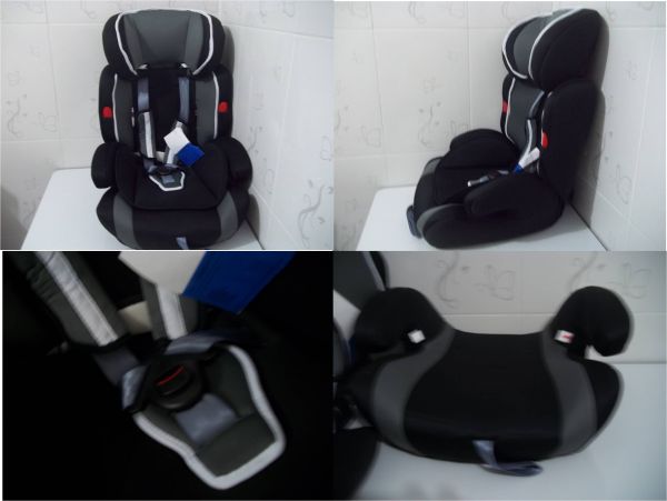 Cadeira para Automóvel - Azul e Cinza - 9 a 36kg - Baby Styl